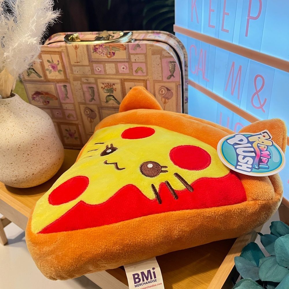 Cute Pizza Plush Toy - Picture 3 of 10